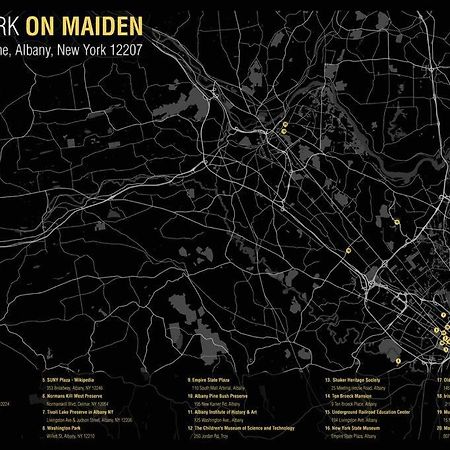 Downtown Albany 1 Bed + Workstation @ Maiden Lane Apartment Luaran gambar